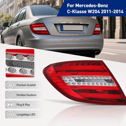 Rote led heckleuchte links - led,