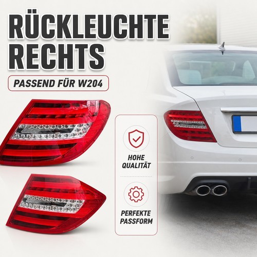 Rechts led heckleuchte für - rechts,
