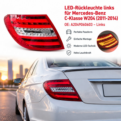 Rücklicht links led - rücklicht,